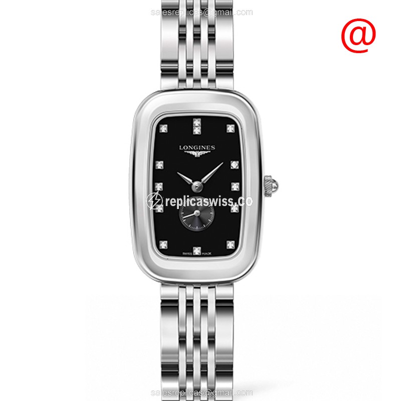 Longines L6.141.4.57.6 EQUESTRIAN Quartz Stainless Steel & Diamonds