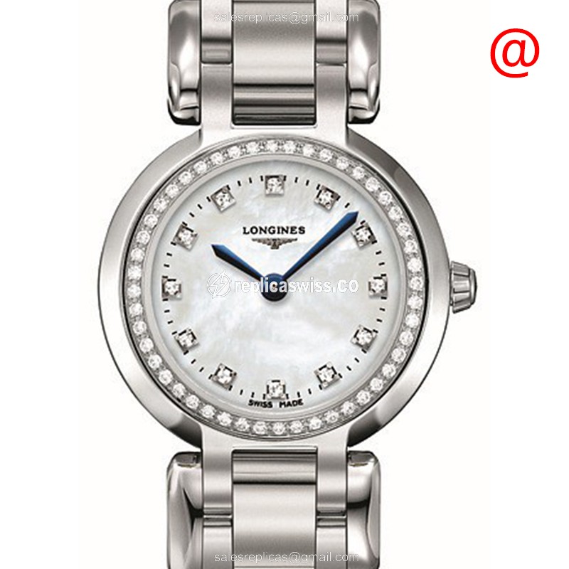 Longines L8.109.0.87.6 EQUESTRIAN Quartz Stainless Steel & Diamonds