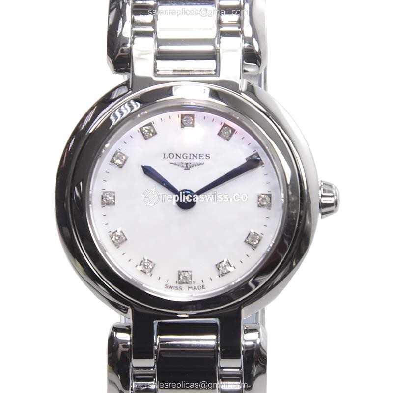 Longines L8.109.4.87.6 PRIMA LUNA Quartz Stainless Steel