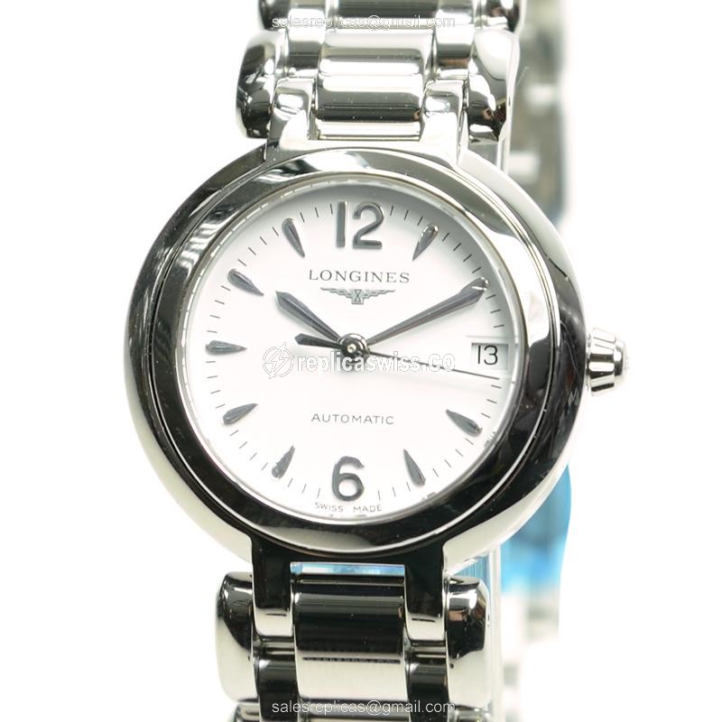 Longines L8.111.4.16.6 PRIMA LUNA Automatic Stainless Steel