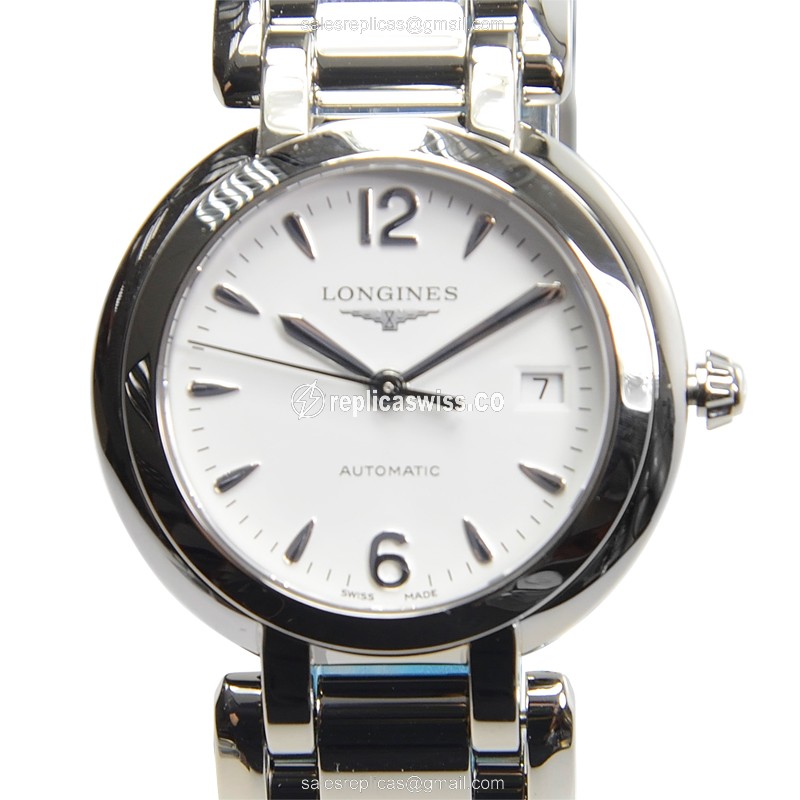 Longines L8.113.4.16.6 PRIMA LUNA Automatic Stainless Steel