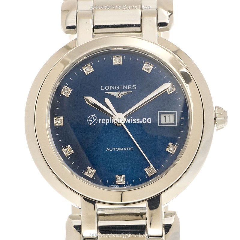 Longines L8.113.4.98.6 PRIMA LUNA Automatic Stainless Steel