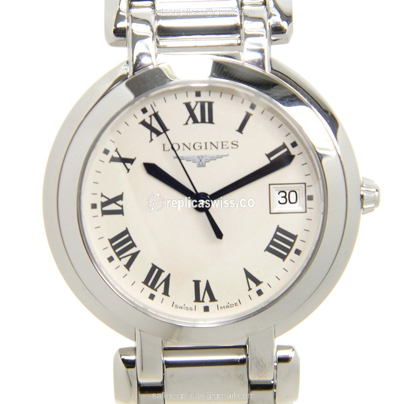 Longines L8.114.4.71.6 PRIMA LUNA Quartz Stainless Steel