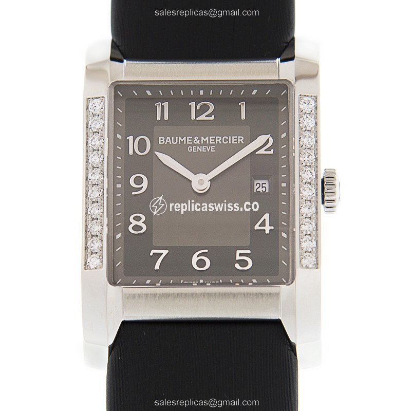 Baume & Mercier M0A10022 HAMPTON Quartz Stainless Steel & Diamonds