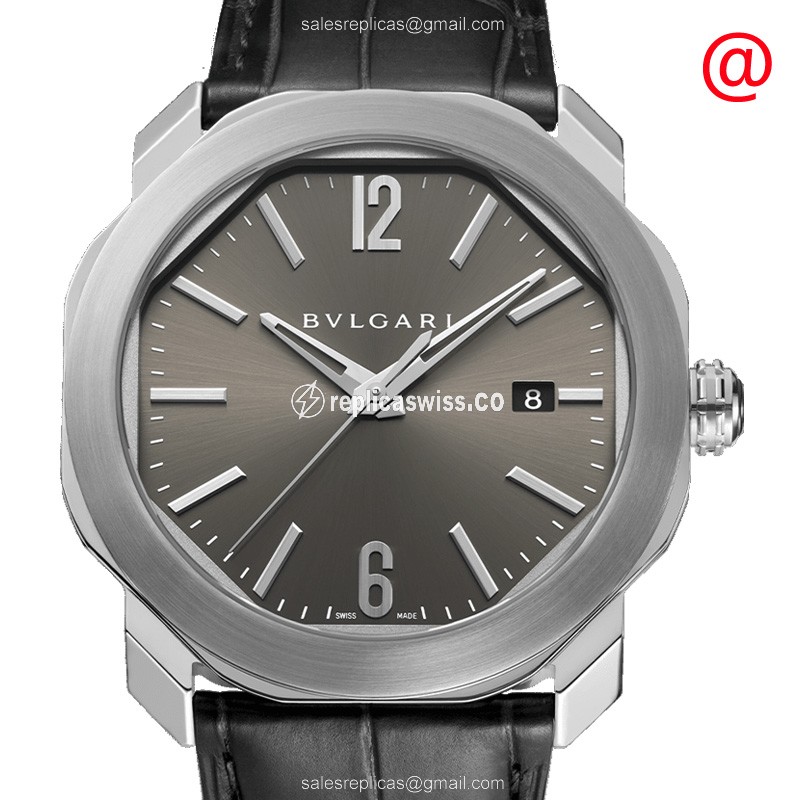 Bulgari 102855 OCTO ROMA Automatic Stainless Steel