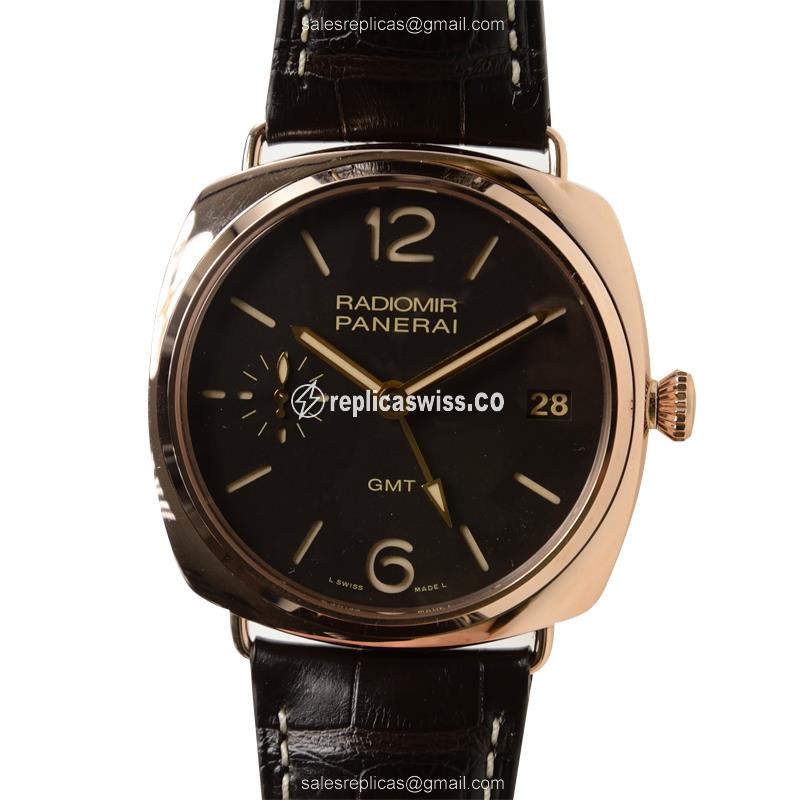 Panerai PAM00421 RADIOMIR Manual Wind 18kt Rose Gold