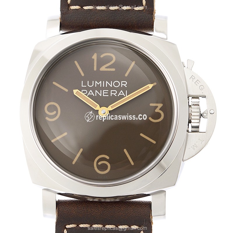 Panerai PAM00663 LUMINOR Manual Wind Stainless Steel