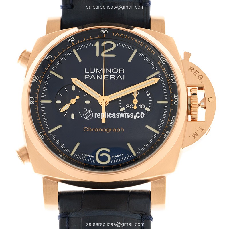 Panerai PAM01111 LUMINOR Manual Wind 18kt Rose Gold