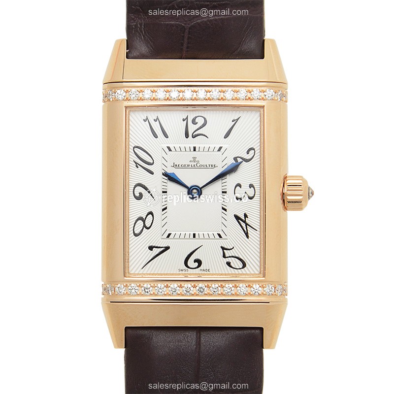 Jaeger-Lecoultre Q2562402 REVERSO Manual Wind 18kt Rose Gold & Diamonds