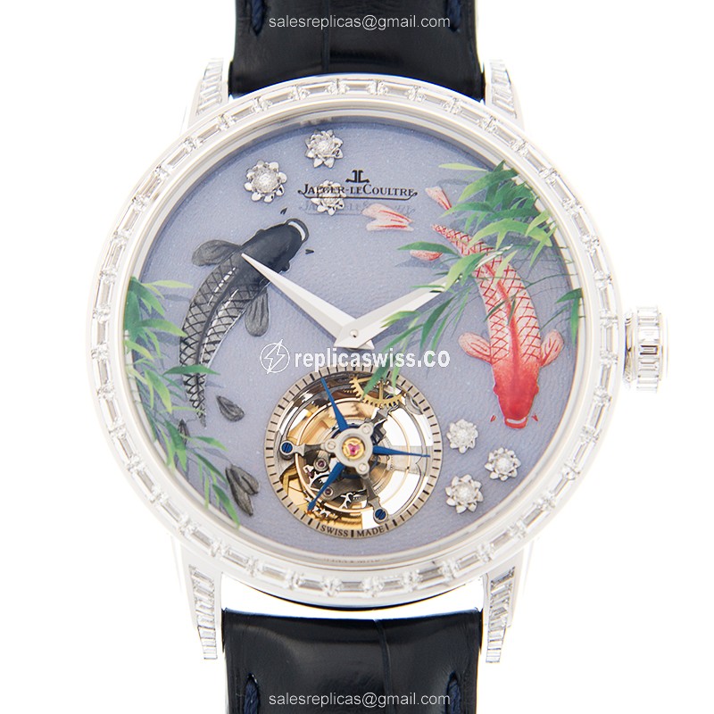 Jaeger-Lecoultre Q50834E1 MASTER ULTRA THIN Automatic 18kt White Gold & Diamond