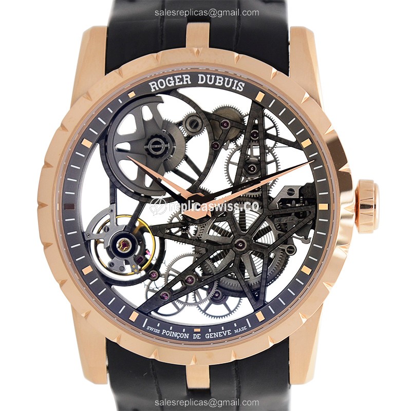 Roger Dubuis RDDBEX0422 EXCALIBUR Automatic 18kt Rose Gold