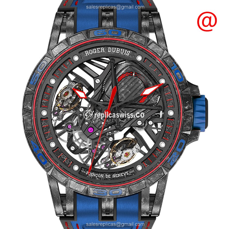 Roger Dubuis RDDBEX0686 EXCALIBUR SPIDER Manual Wind Carbon Fiber