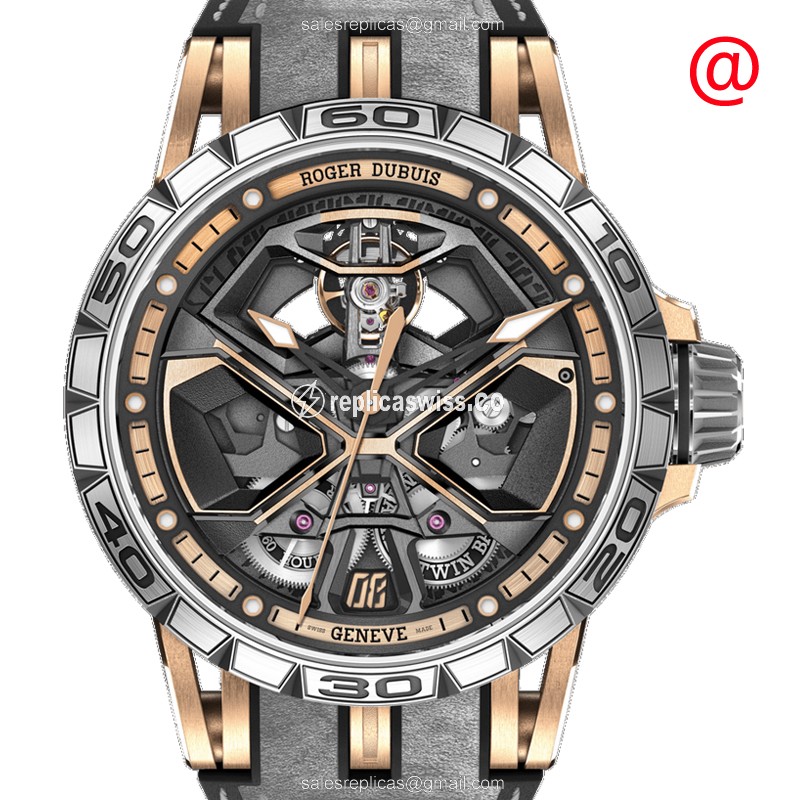 Roger Dubuis RDDBEX0750 EXCALIBUR SPIDER Automatic 18kt Rose Gold