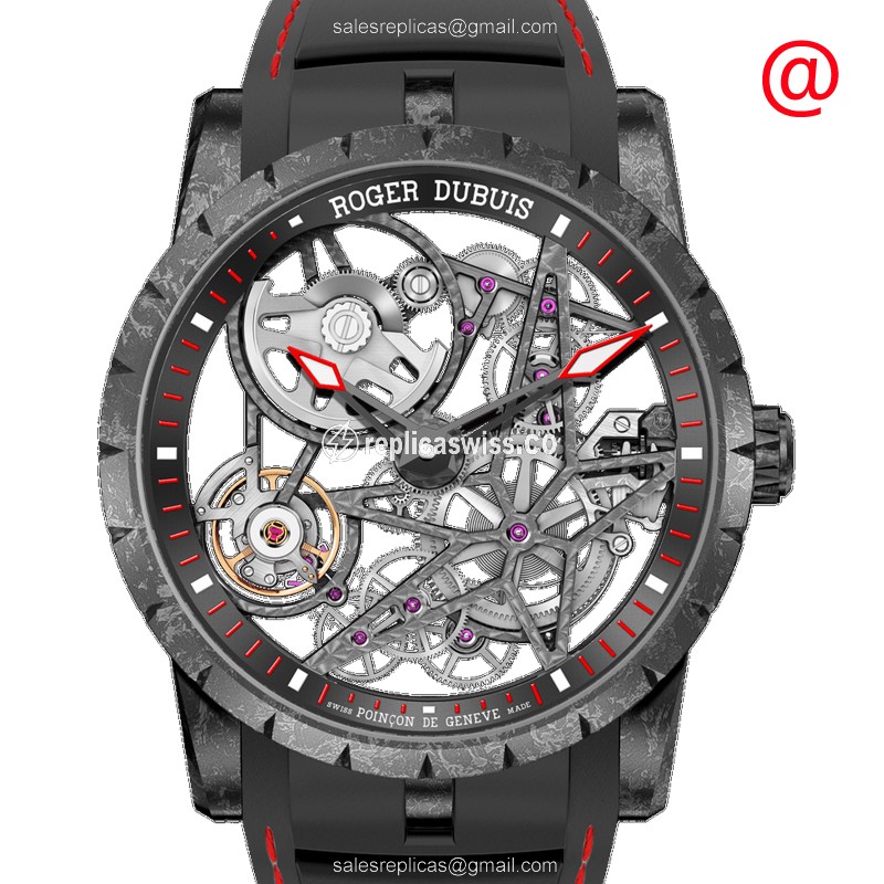 Roger Dubuis RDDBEX0777 EXCALIBUR Automatic Carbon Fiber