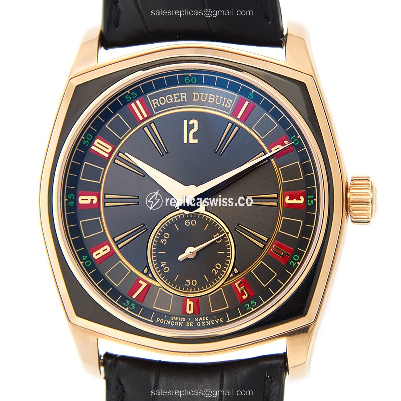 Roger Dubuis RDDBMG0026 La Monegasque Automatic 18kt Rose Gold