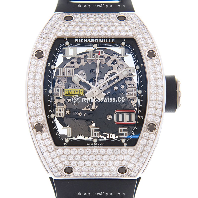 Richard Mille RM029-WG MAN SERIES Automatic Stainless Steel