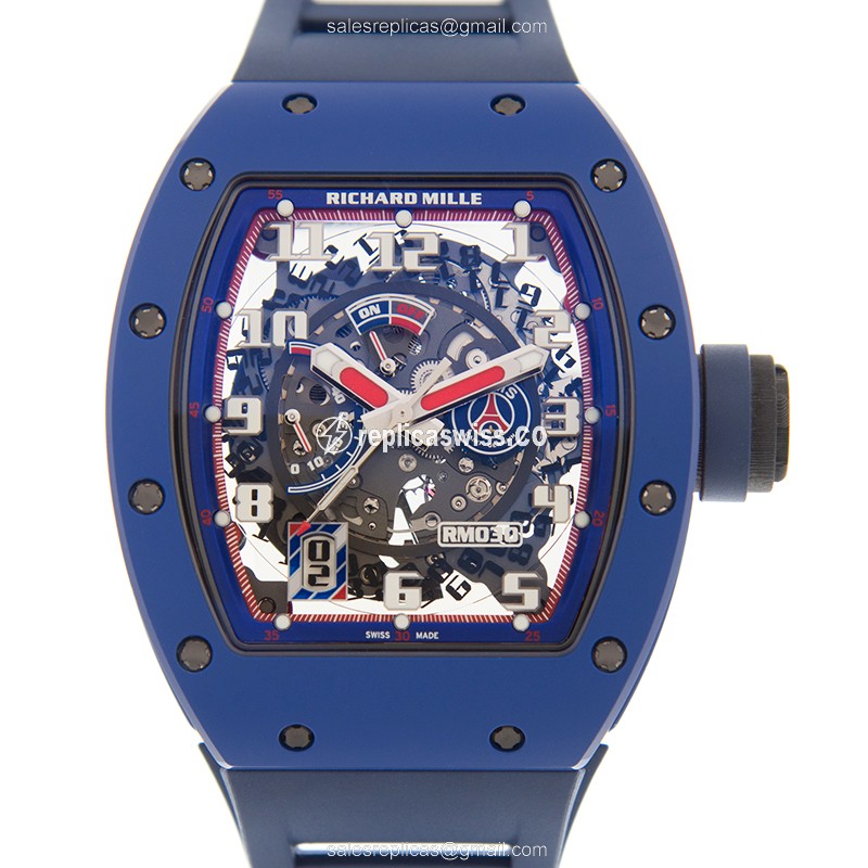 Richard Mille RM030-PSG Automatic Steel