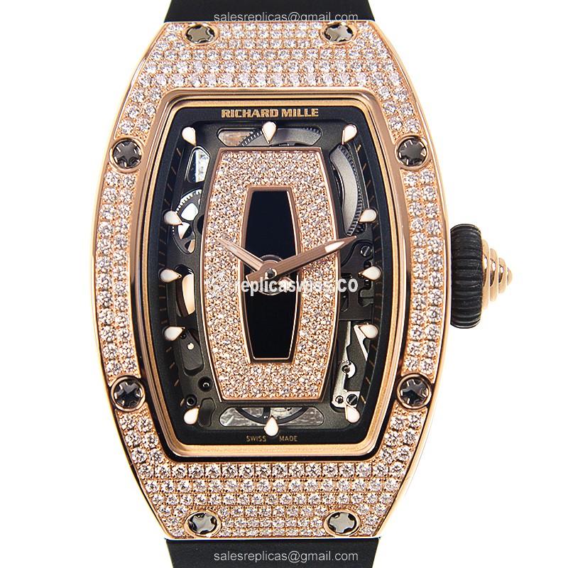 Richard Mille RM07-01RG Automatic 18kt Rose Magic & Diamond
