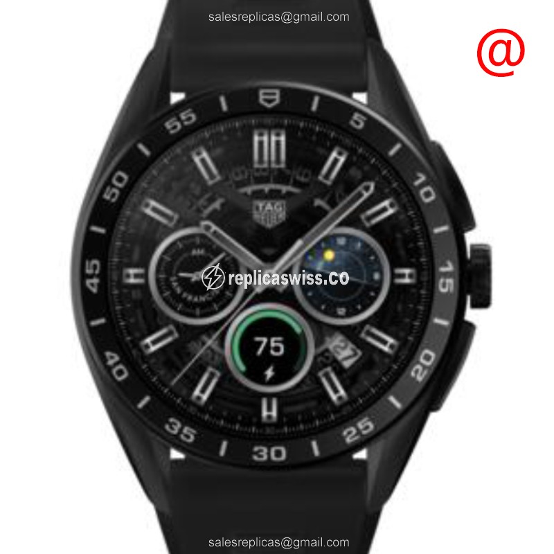 Tag Heuer SBR8A80.BT6261 SMART WACHES INTELLIGENT Titanium & Ceramic