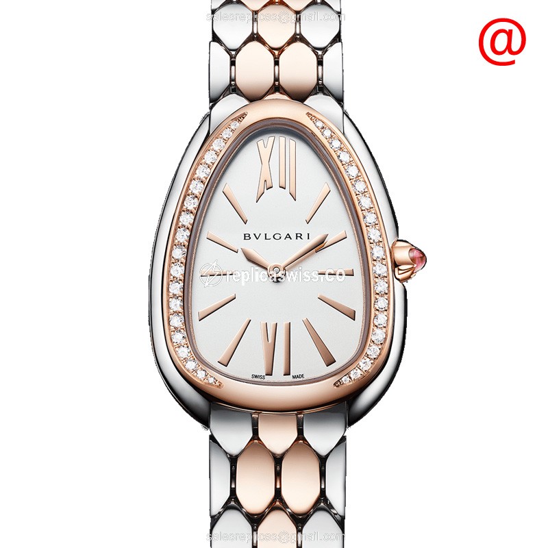 Bulgari 103274 SERPENTI SEDUTTORI Quartz 18kt Rose Magic & Diamond