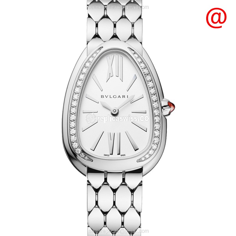 Bulgari 103361 SERPENTI SEDUTTORI Quartz Stainless Steel & Diamonds