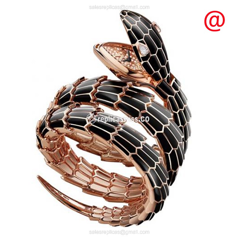 Bulgari 102524 SERPENTI SECRET Quartz 18kt Rose Gold