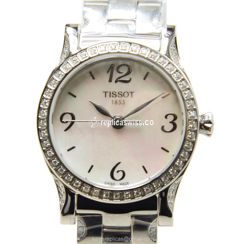 Tissot T028.210.11.117.00 T-CLASSIC Quartz Stainless Steel & Diamonds