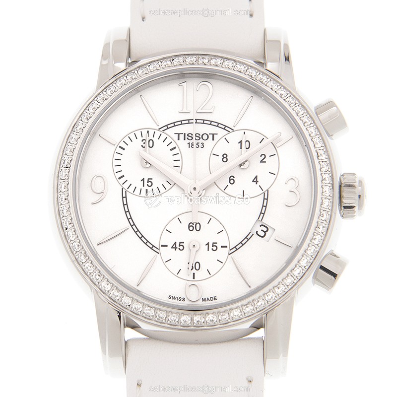Tissot T050.217.67.117.00 T-LADY Quartz Stainless Steel