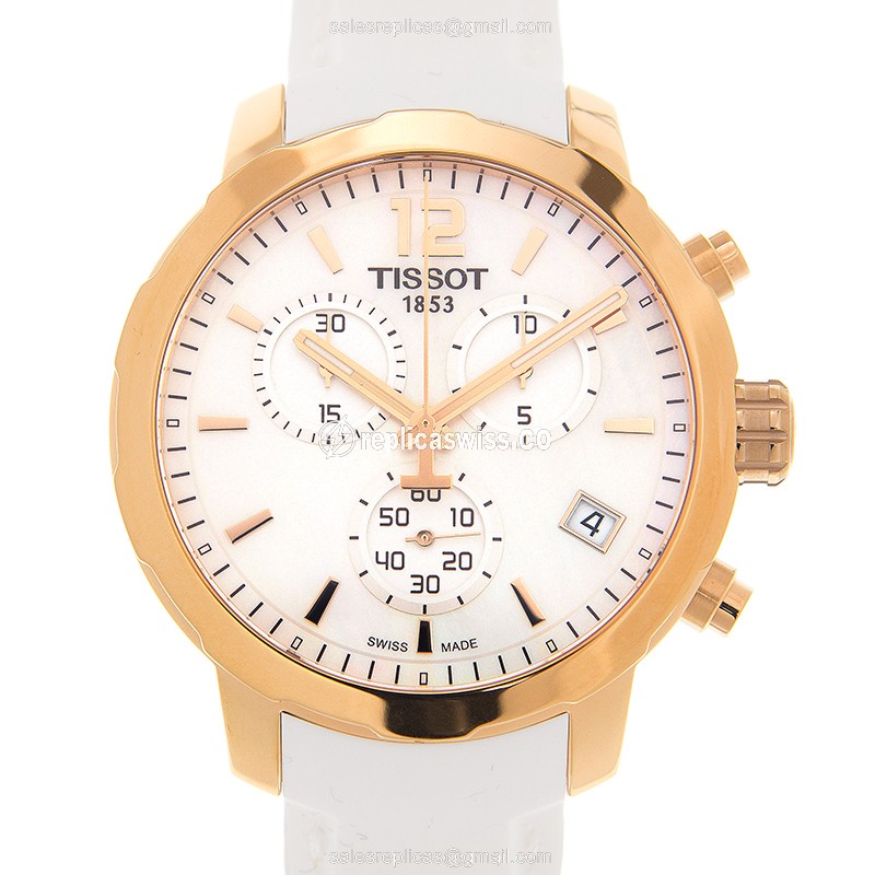Tissot T095.417.37.117.00 T-SPORT Quartz Gold-Plated & Stainless Steel