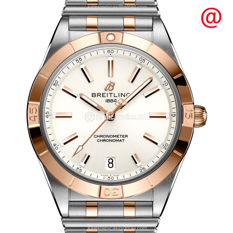 Breitling U10380101A1U1 CHRONOMAT B01 Automatic 18kt Rose Gold & Steel