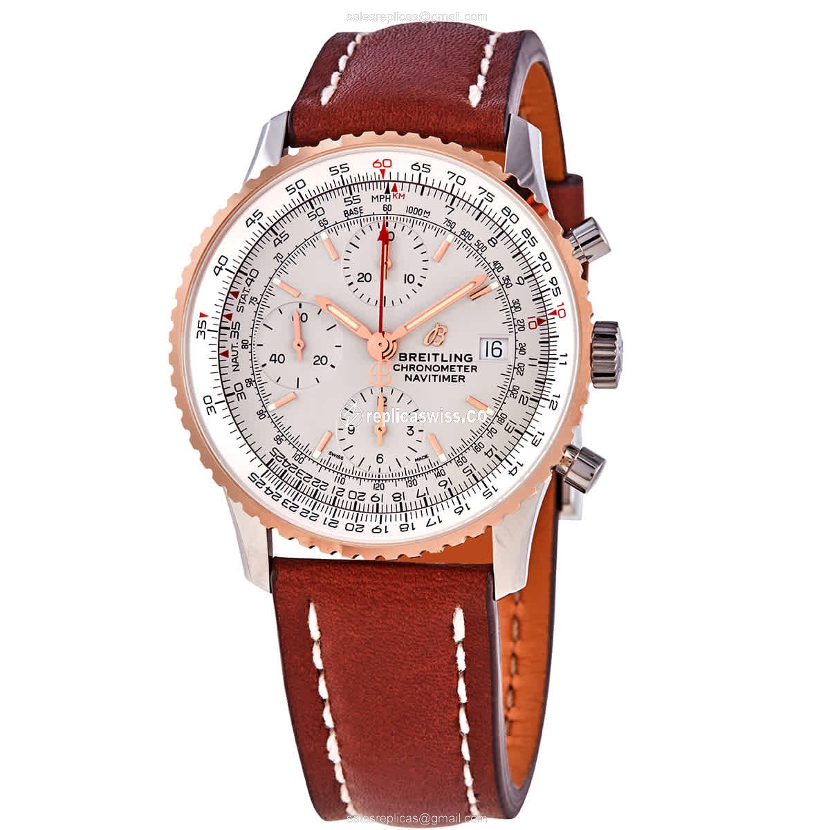 Breitling U13324211G1X1 NAVITIMER 1 Automatic 18kt Rose Gold & Steel