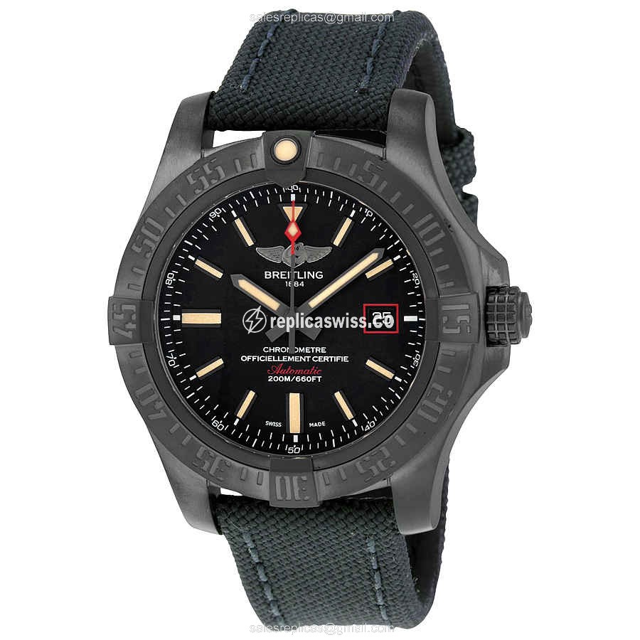 Breitling V1731110-BD74-109W-M20BASA.1 AVENGER II Automatic Titanium