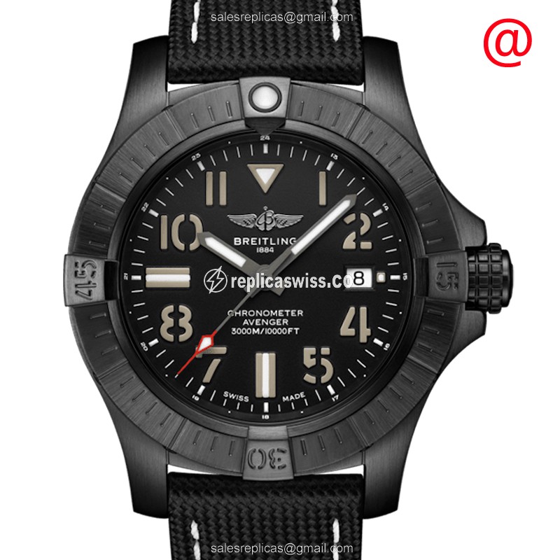 Breitling V17319101B1X1 AVENGER II Automatic Titanium