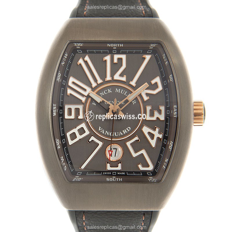 Franck Muller V 41 SC DT TT BR STG VANGUARD Automatic Stainless Steel