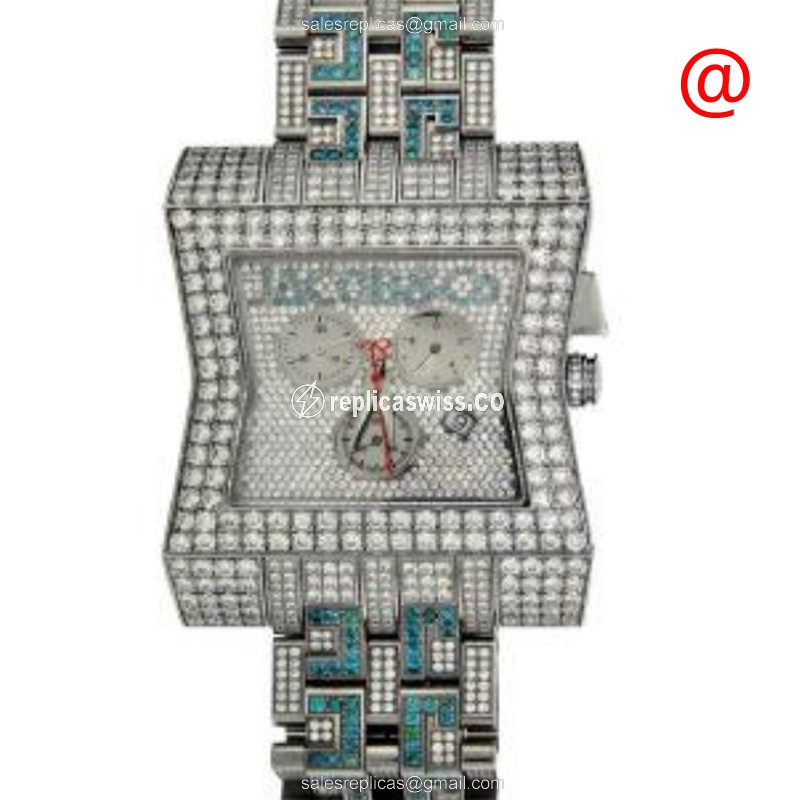 Jacob & Co VEGASBDC Quartz Stainless Steel & Diamonds