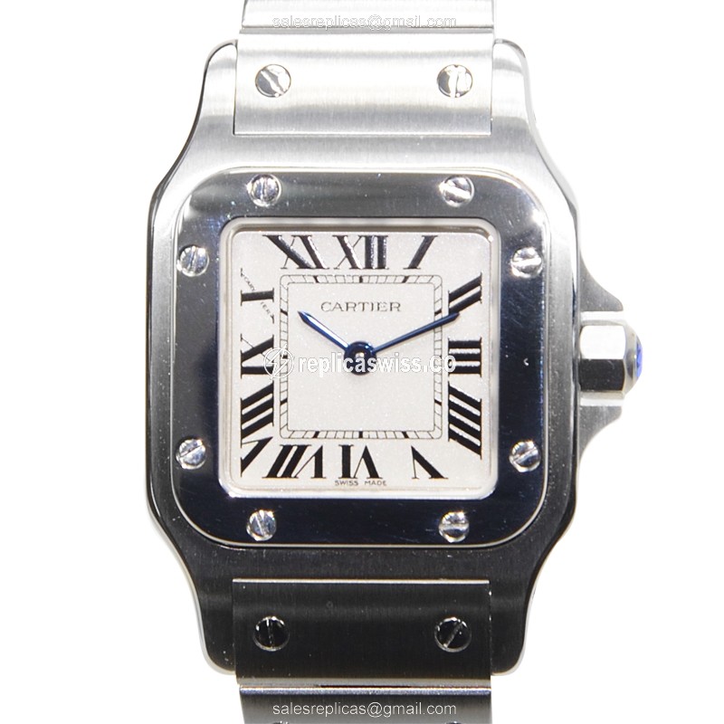 Cartier W20056D6 SANTOS Quartz Stainless Steel