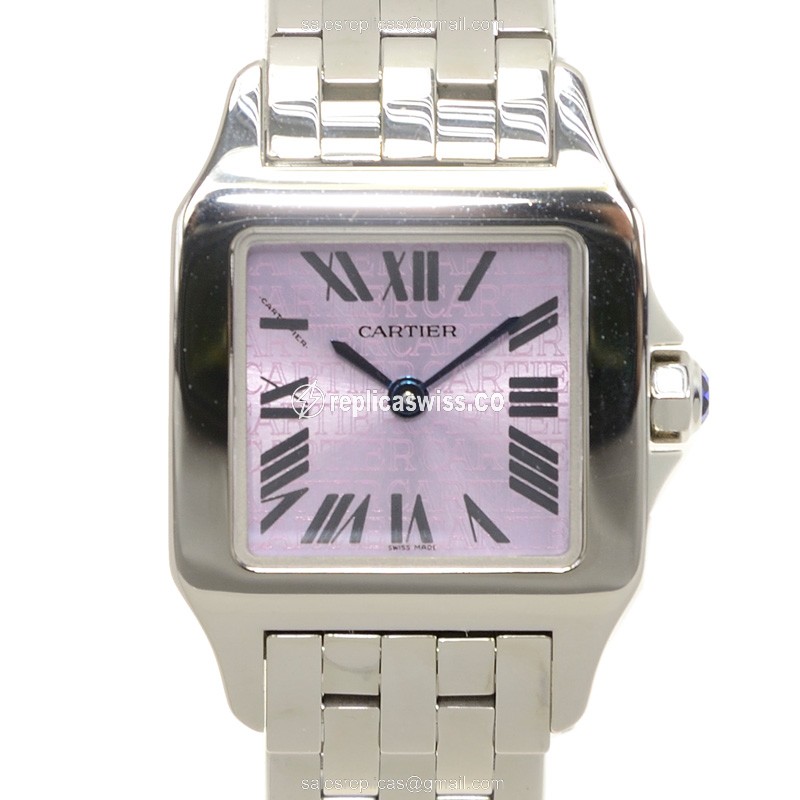 Cartier W2510002 SANTOS Quartz Stainless Steel