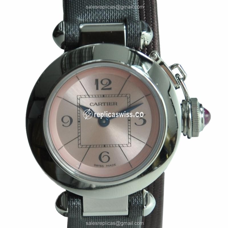 Cartier W3140026 PASHA DE CARTIER Quartz Stainless Steel
