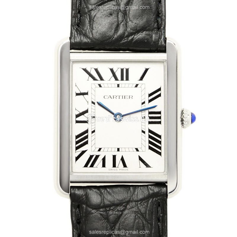 Cartier W5200003 TANK Quartz Stainless Steel