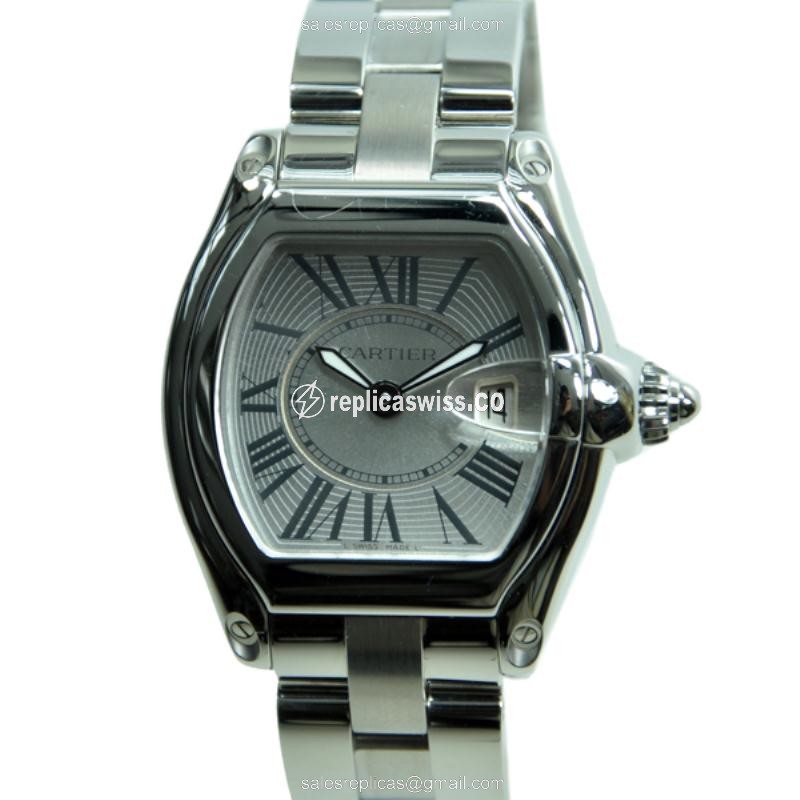 Cartier W62016V3 ROADSTER Quartz Stainless Steel