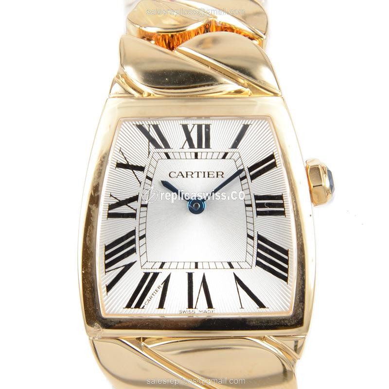 Cartier W640010H Quartz 18kt Yellow Gold