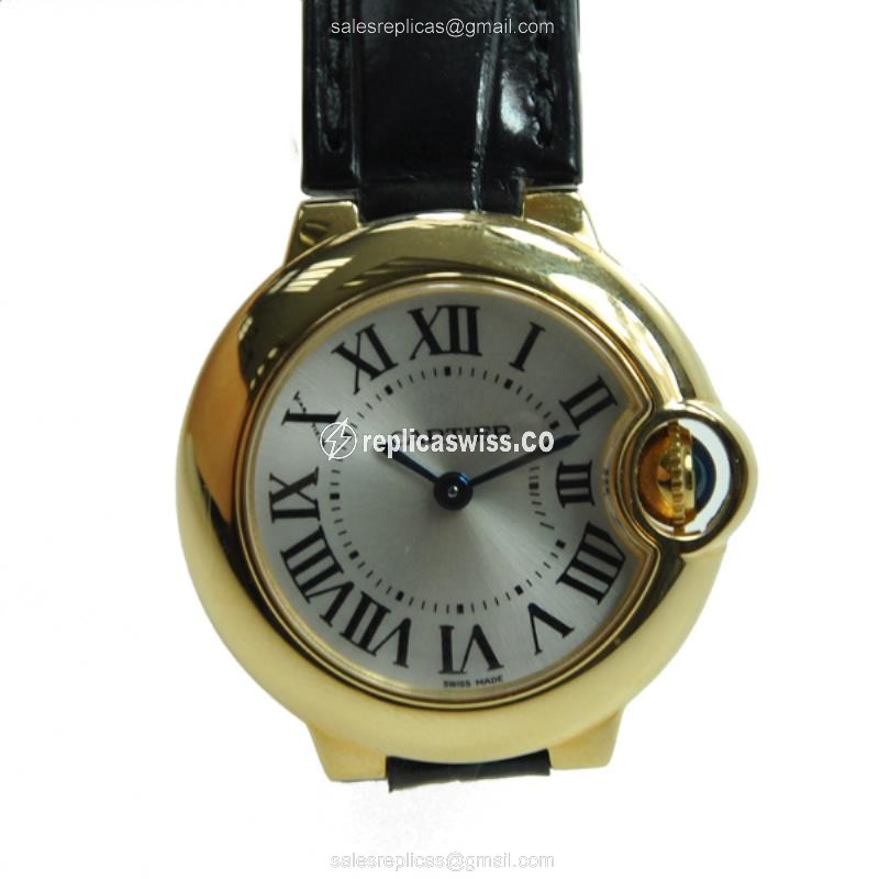 Cartier W6900156 BALLON BLEU Quartz 18kt Yellow Gold