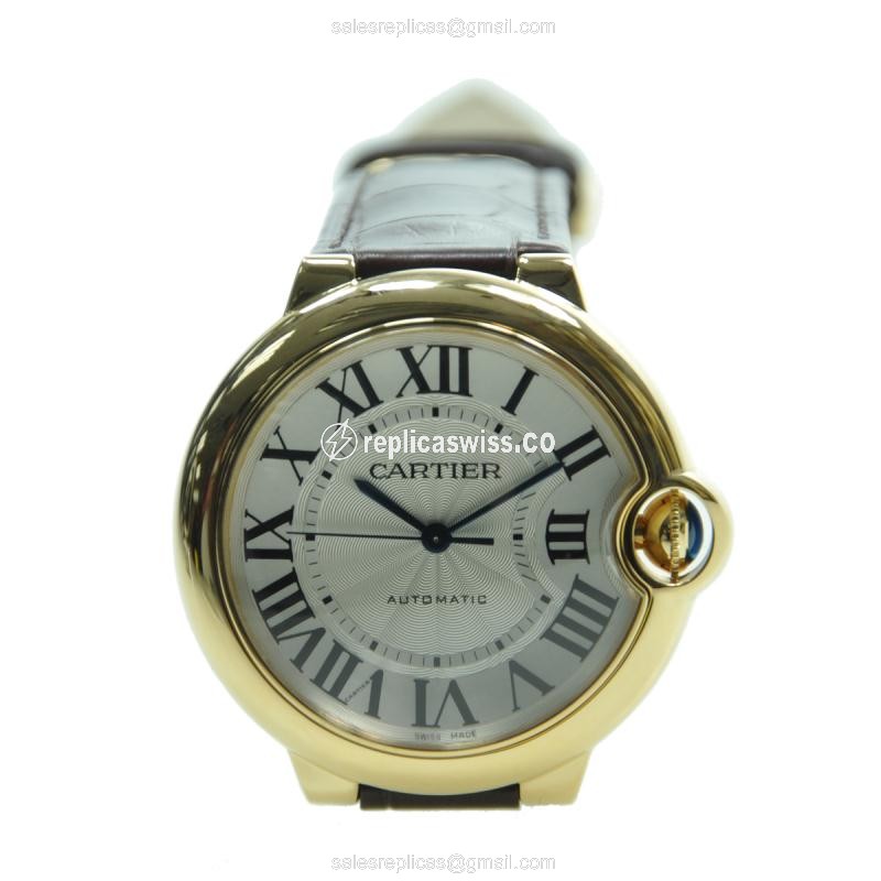 Cartier W6900356 BALLON BLEU Automatic 18kt Yellow Gold