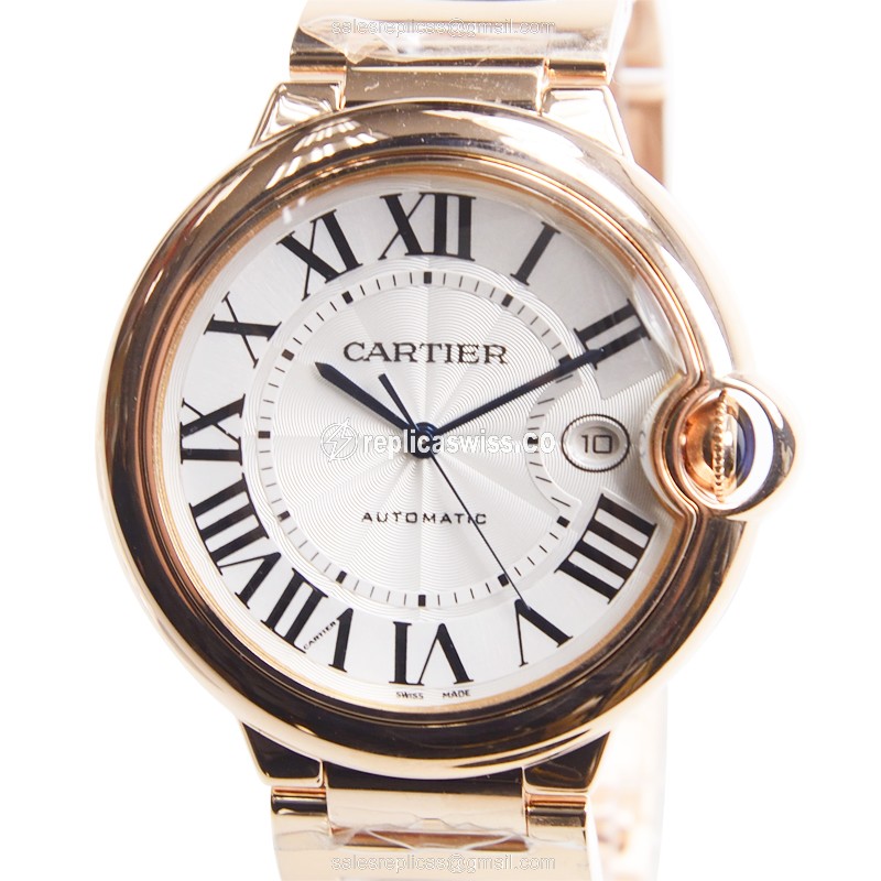 Cartier W69006Z2 BALLON BLEU Automatic 18kt Rose Gold