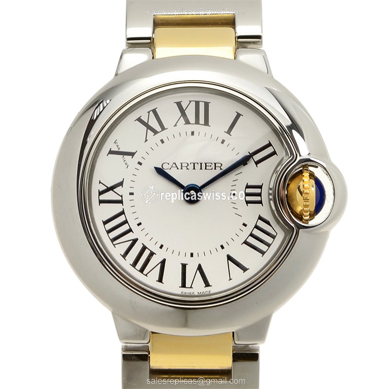 Cartier W69007Z3 BALLON BLEU Quartz Stainless Steel
