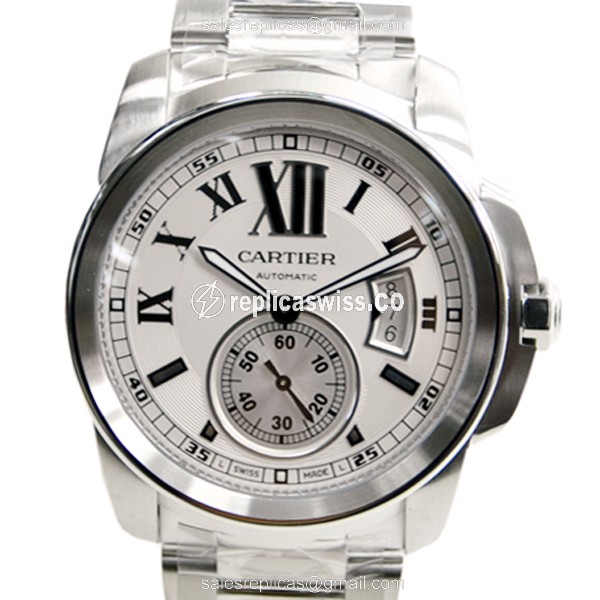 Cartier W7100015 CALIBRE DE CARTIER Automatic Stainless Steel