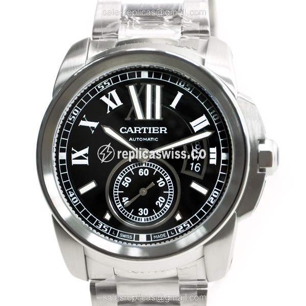 Cartier W7100016 CALIBRE DE CARTIER Automatic Stainless Steel
