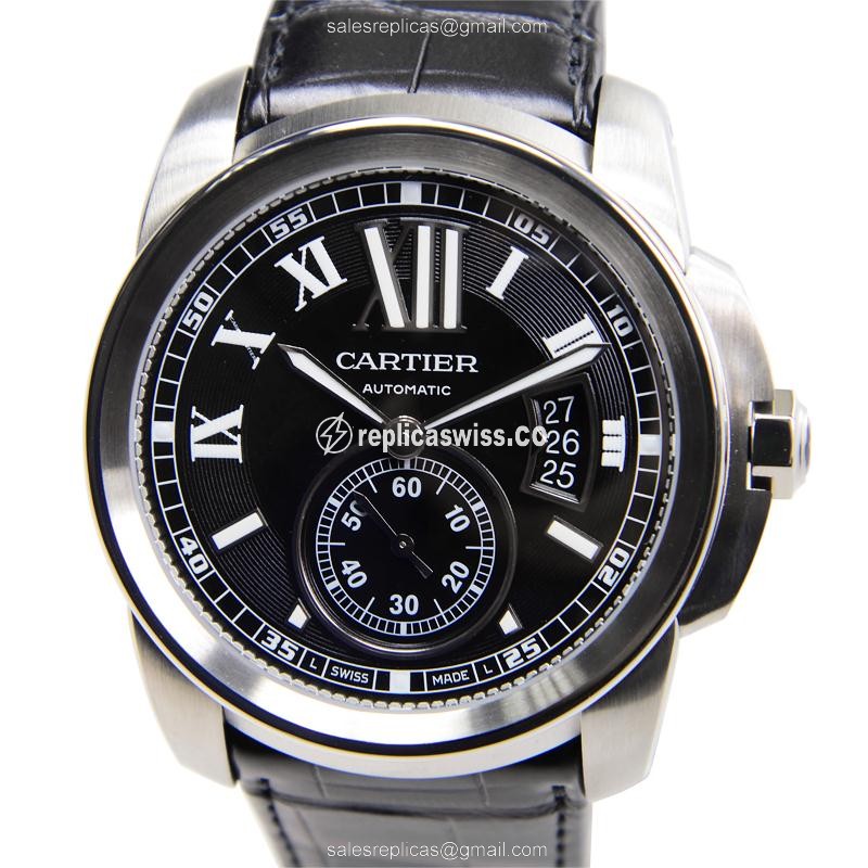 Cartier W7100041 CALIBRE DE CARTIER Automatic Stainless Steel