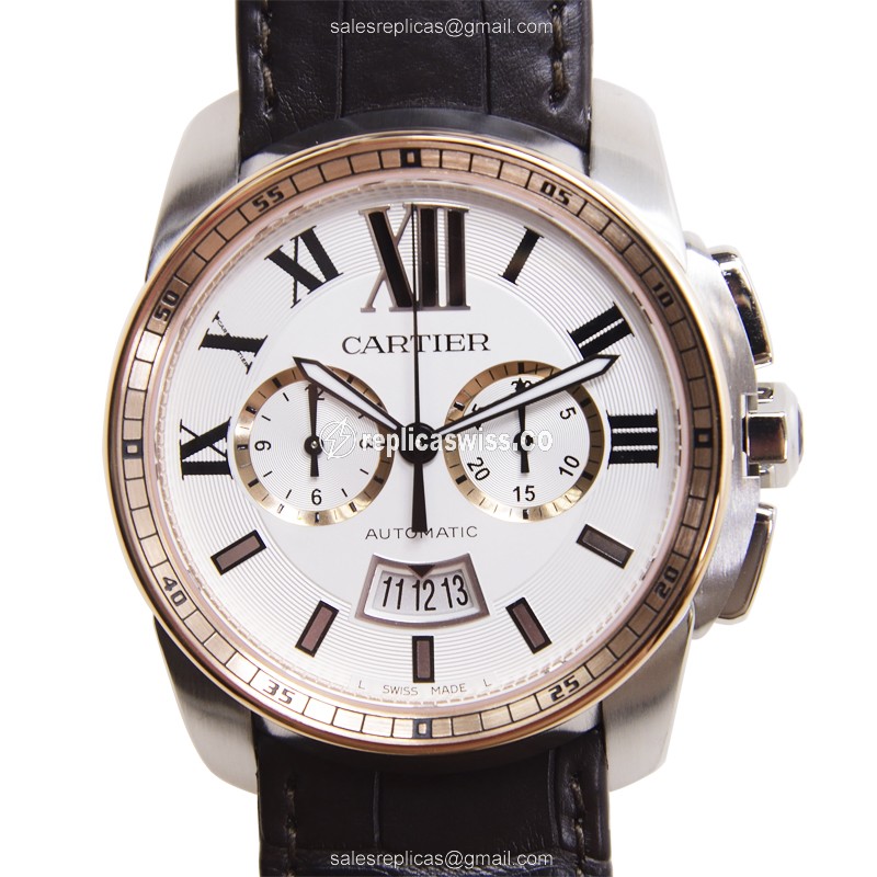 Cartier W7100043 CALIBRE DE CARTIER Automatic Stainless Steel