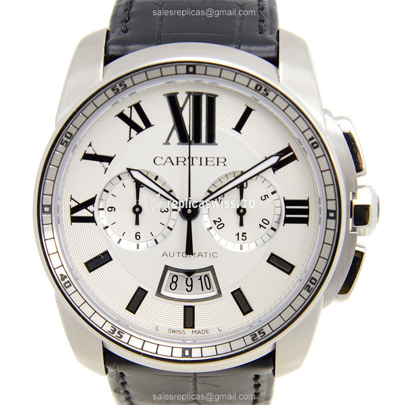 Cartier W7100046 CALIBRE DE CARTIER Automatic Stainless Steel